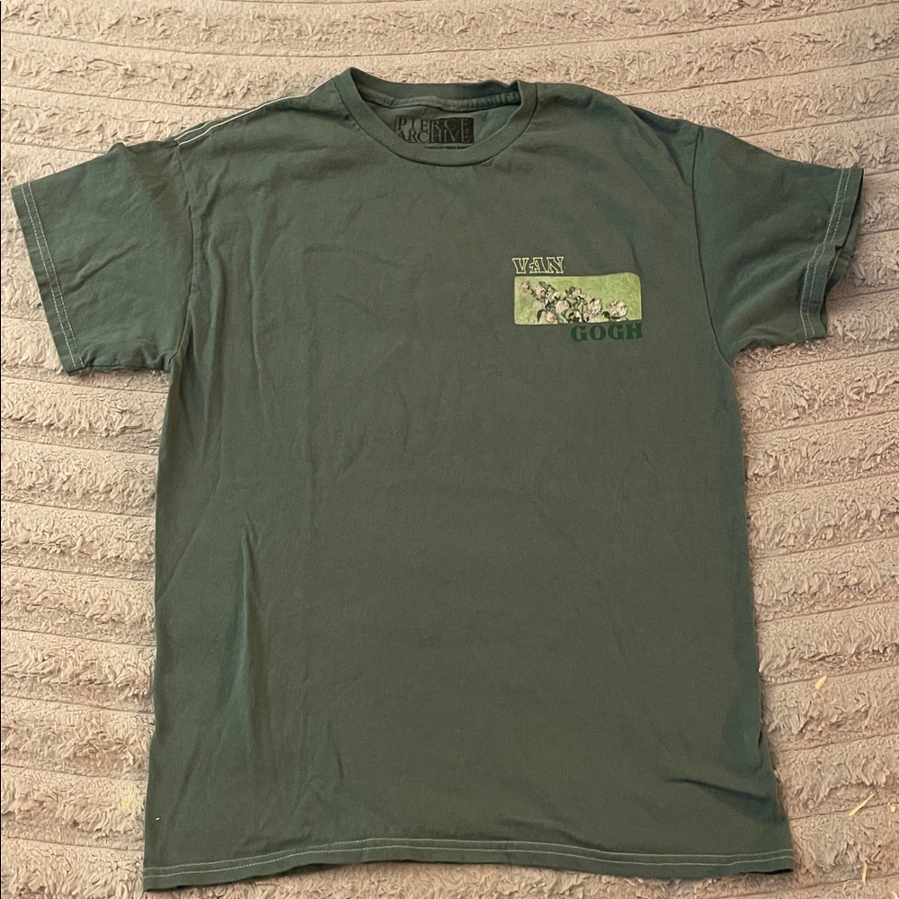 Artistic Green Short Sleeve Tee